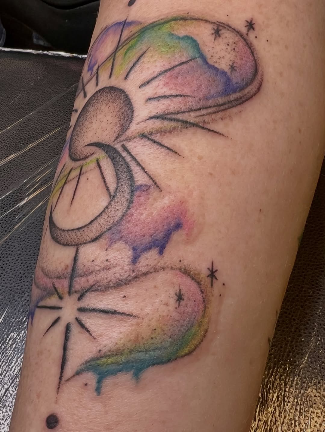 Tattoo by @danimcbaytattoos — watercolor, fine_line