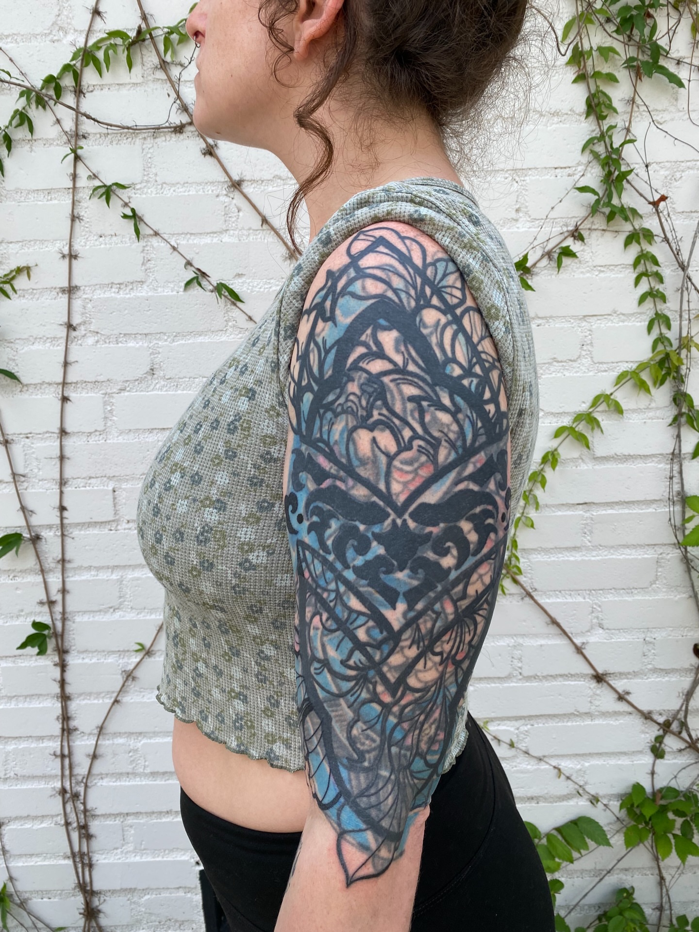 Tattoo by @esauuce — ornamental, dotwork