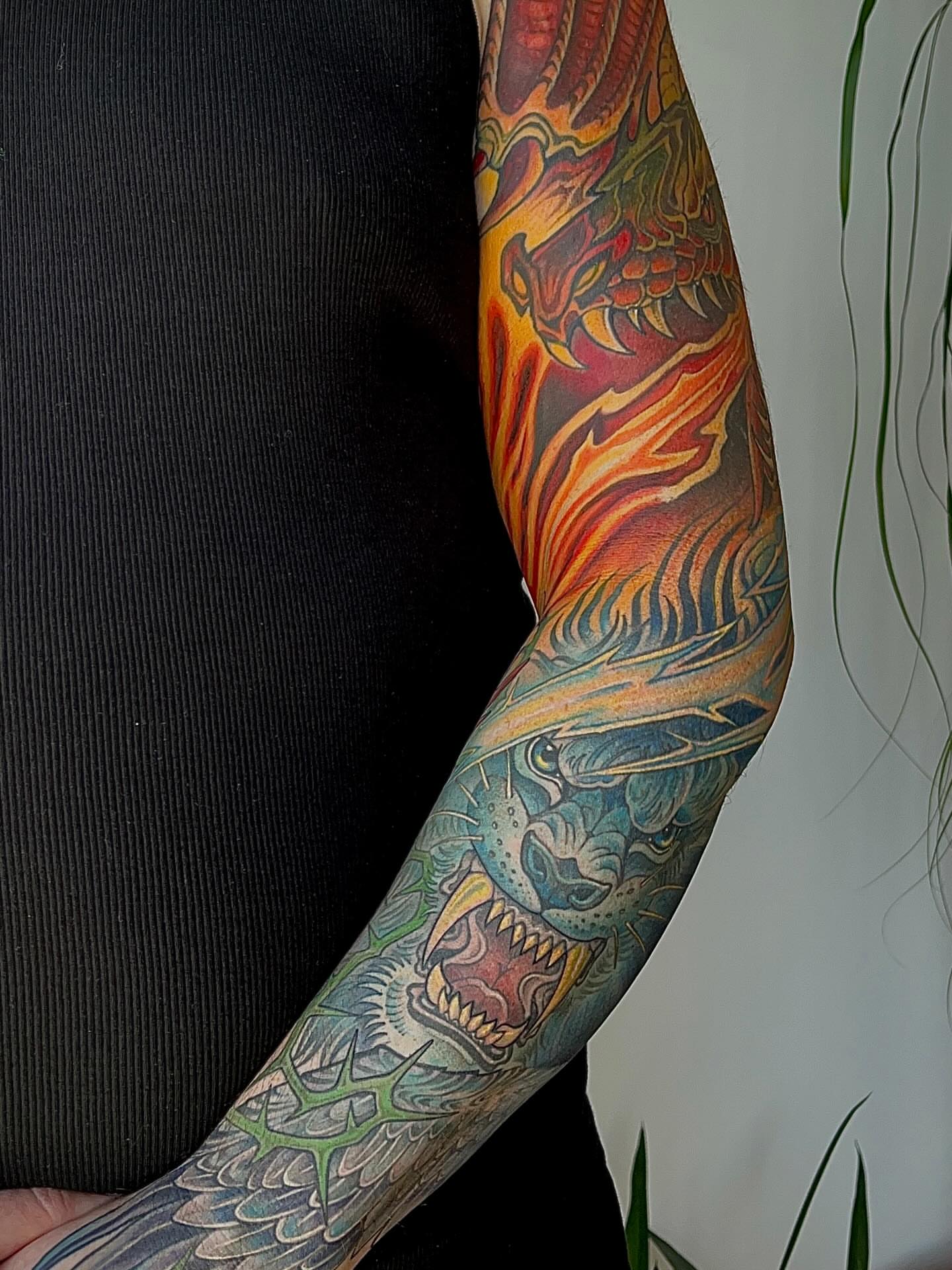 Tattoo by @samanthacastrovinci — neo_traditional