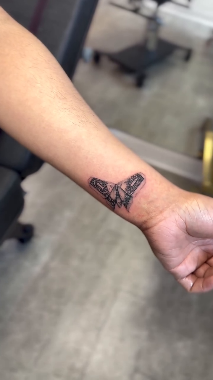 Tattoo by @og.yayatattoos — fine_line, black_and_grey