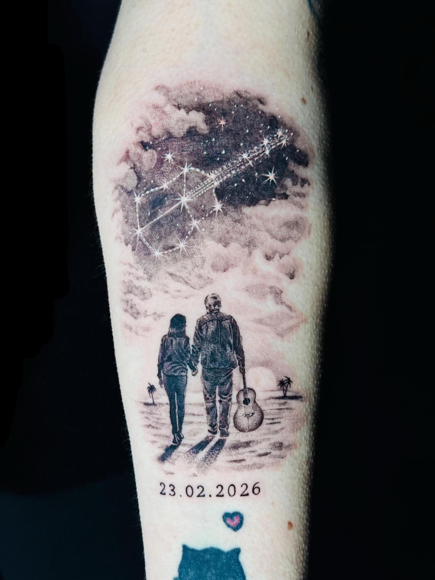 Tattoo by @nonoka_tattoo — black_and_grey, realism