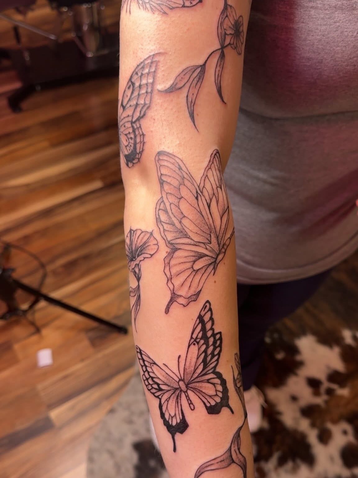 Tattoo by @pimp.myhide — black_and_grey