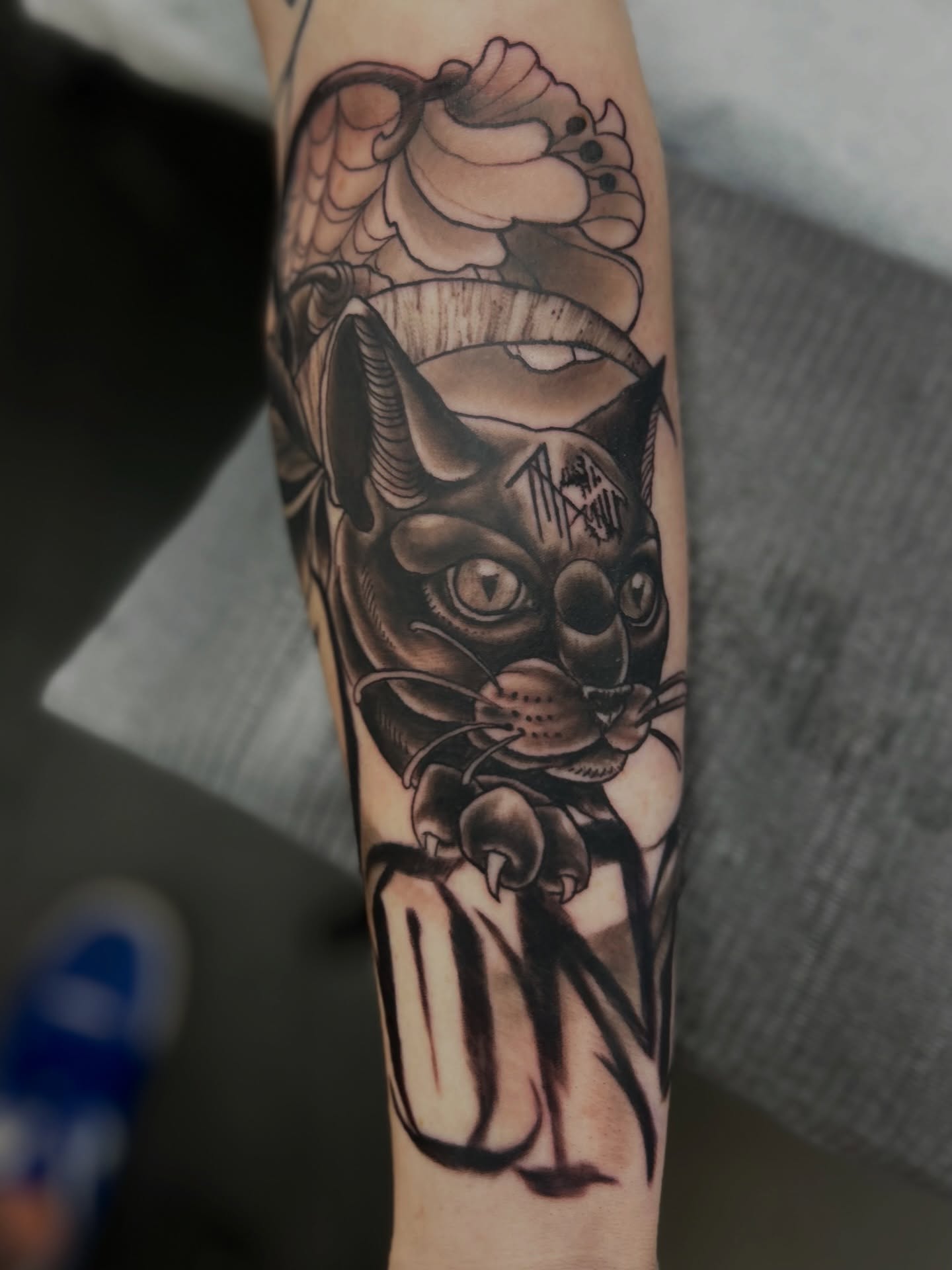 Tattoo by @freshtattoos — american_traditional, black_and_grey