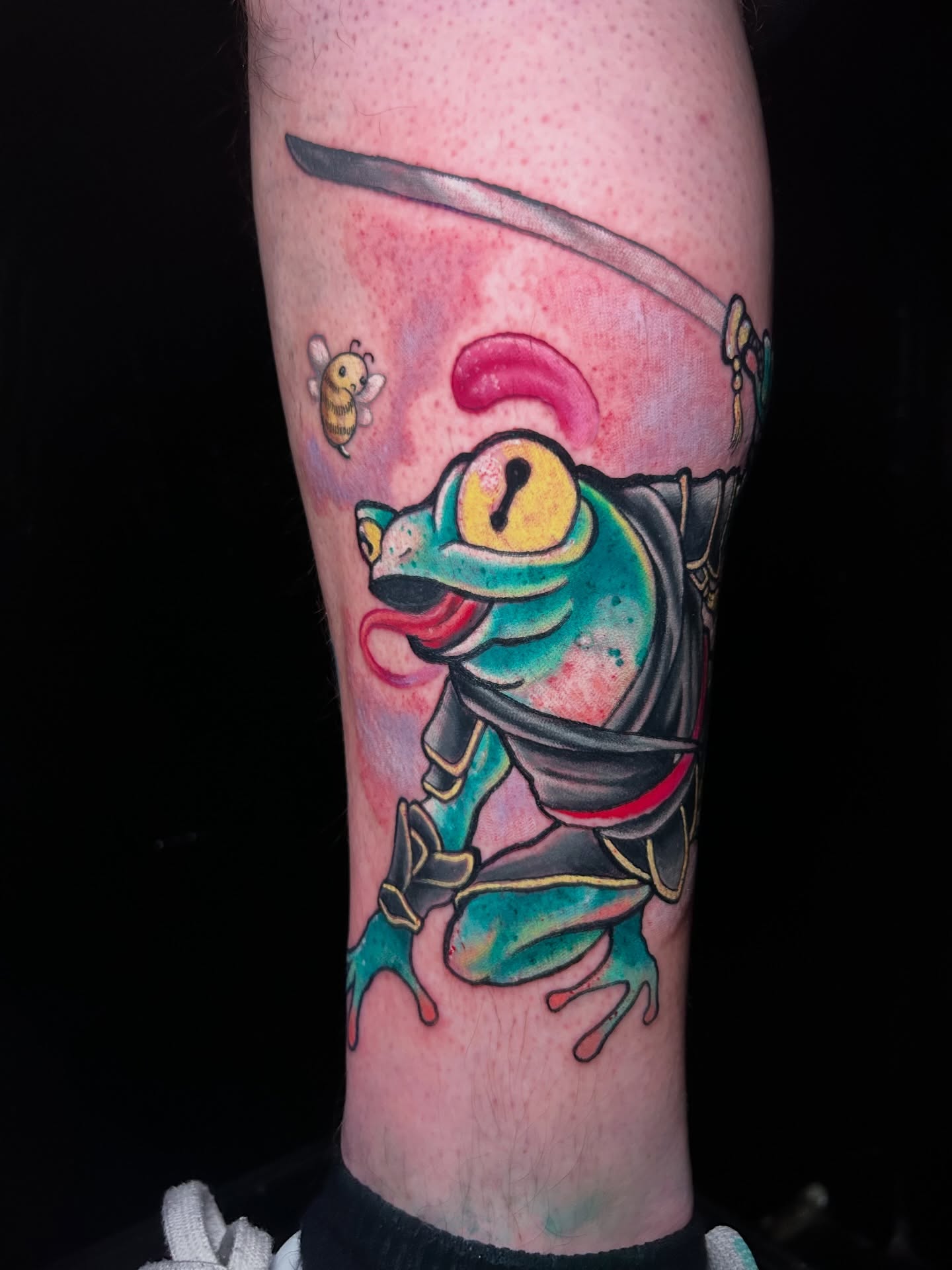 Tattoo by @freshtattoos — new_school, watercolor
