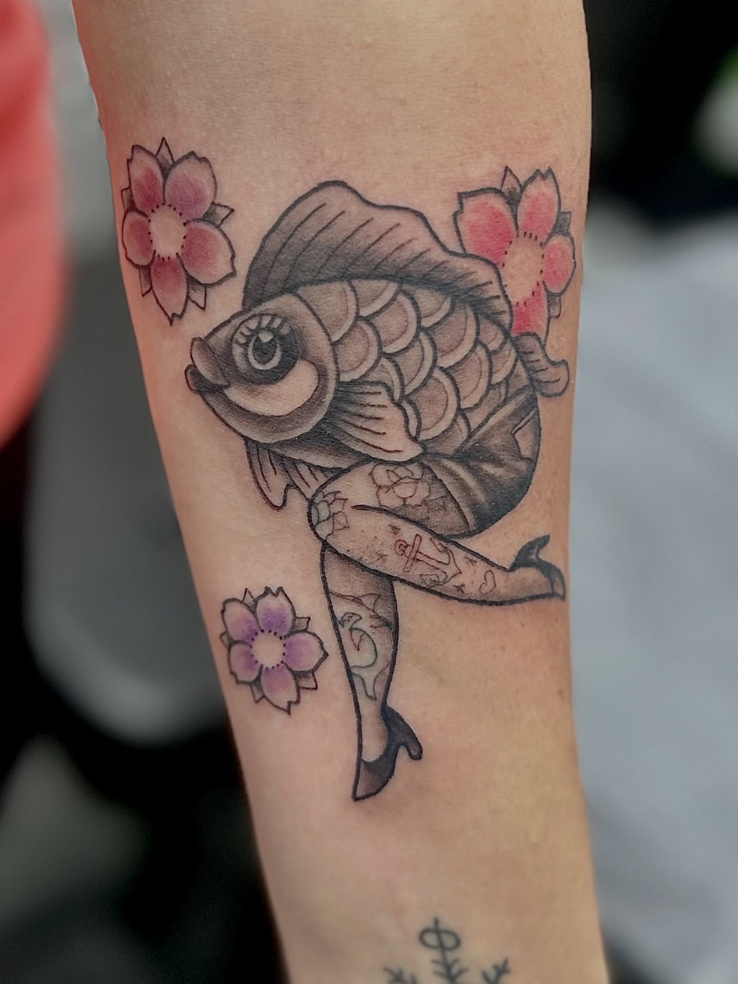 Tattoo by @freshtattoos — american_traditional, black_and_grey