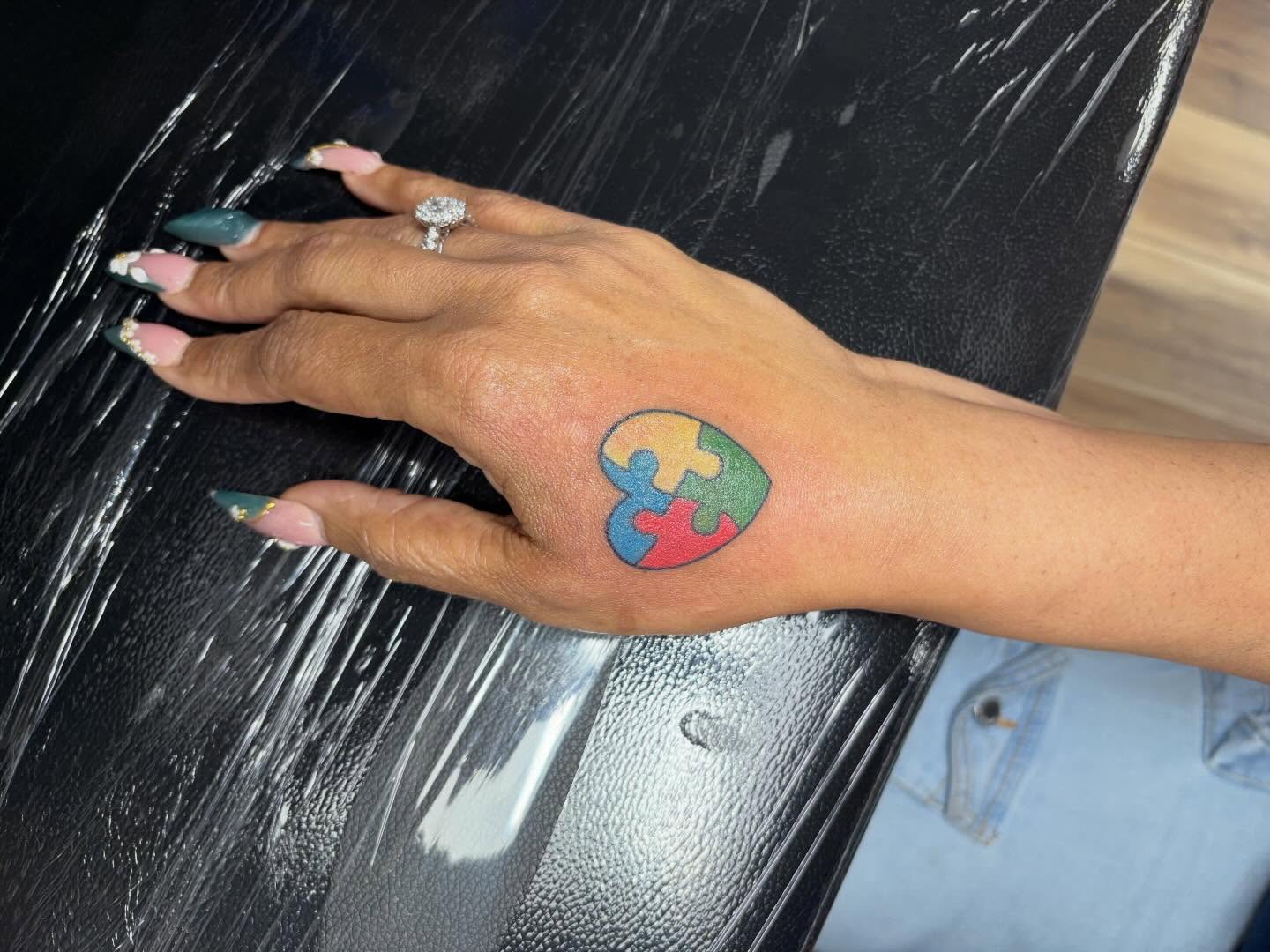 Tattoo by @dna_tattoos — geometric