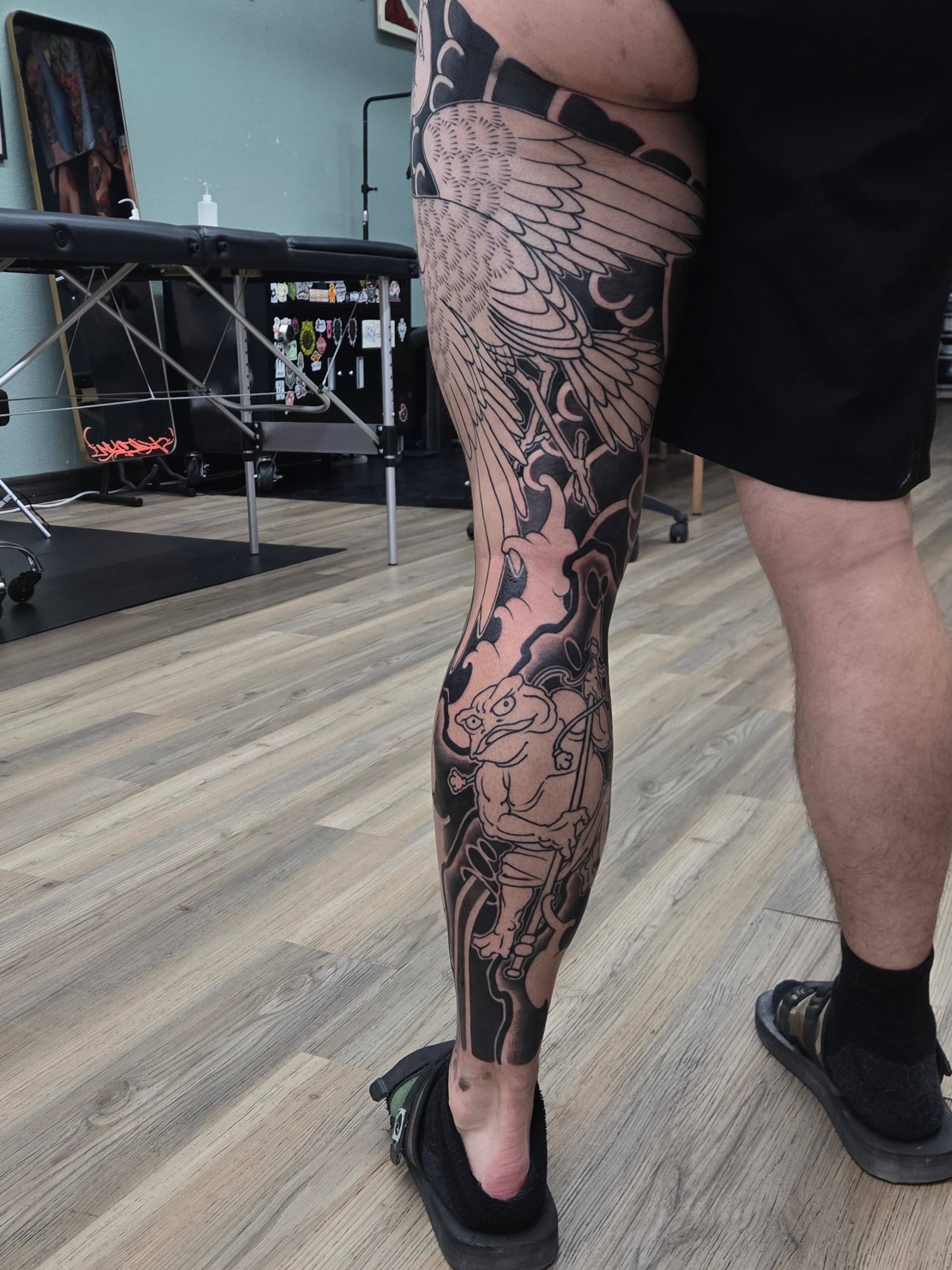Tattoo by @john.sunderland β japanese_irezumi