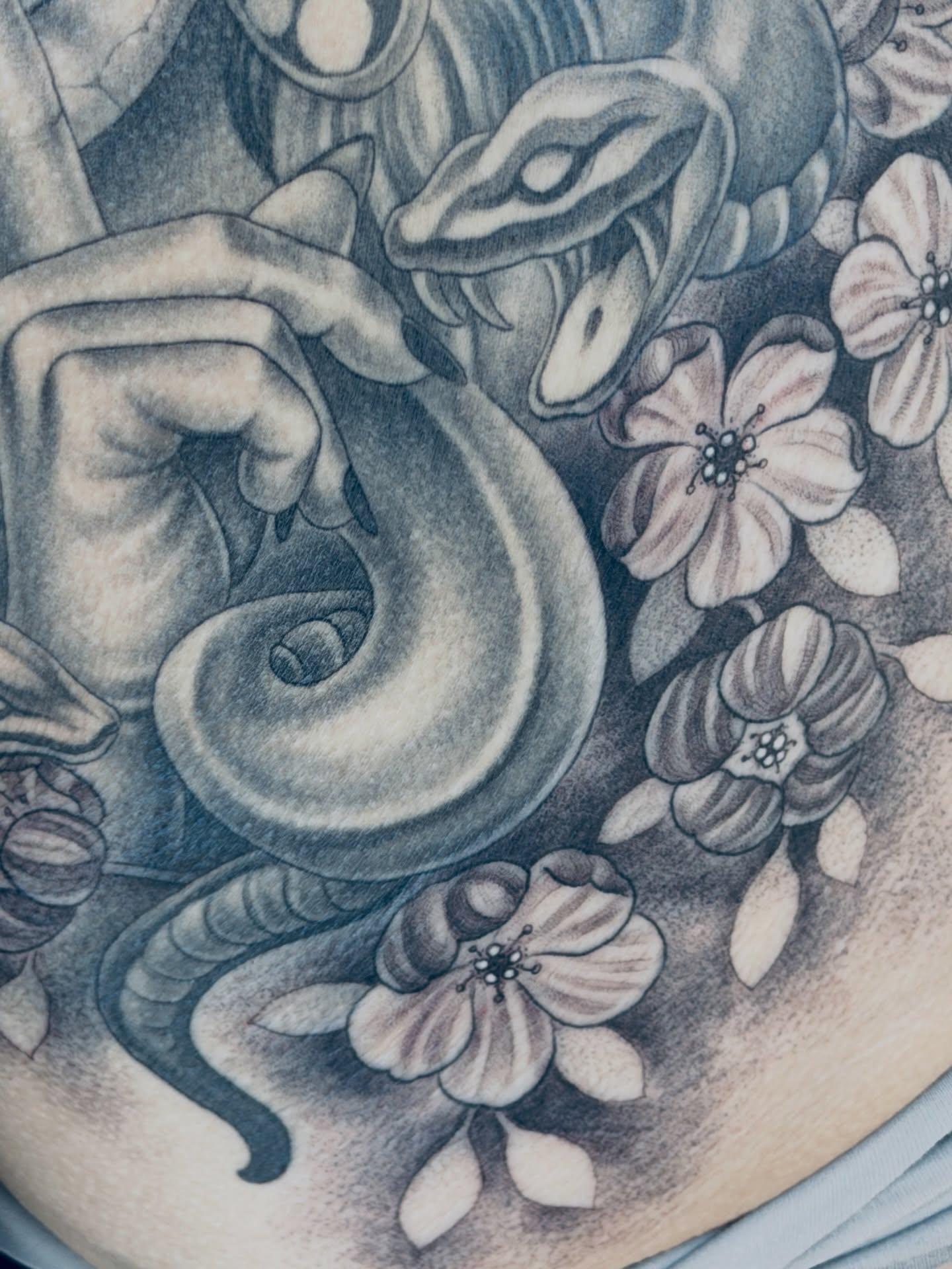 Tattoo by @p_casillasarte β black_and_grey, realism