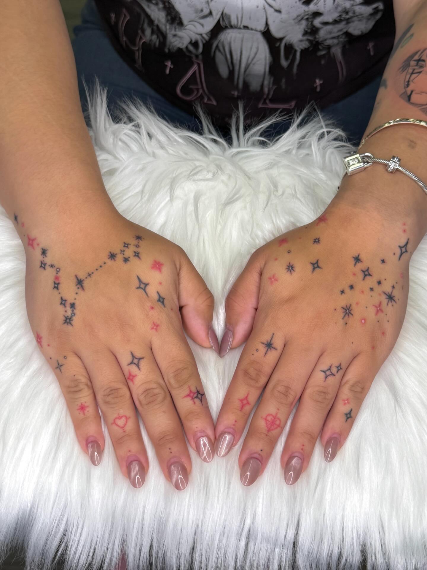 Tattoo by @inkbytheresa — dotwork