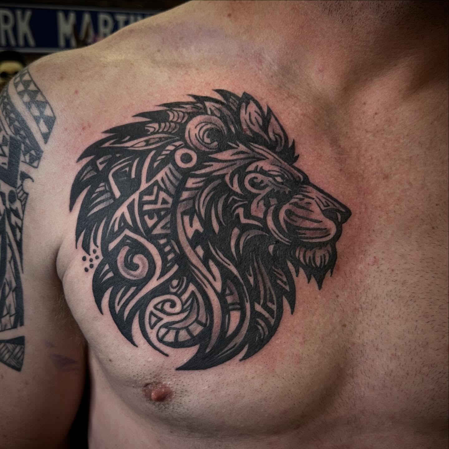 Tattoo by @gaboyzink — tribal