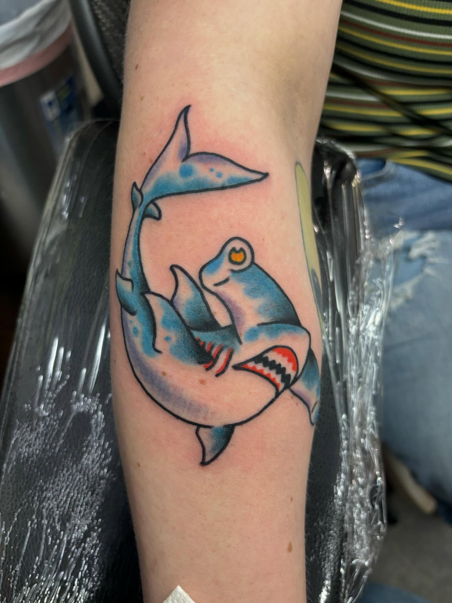 Tattoo by @gwodzilla_mst — american_traditional