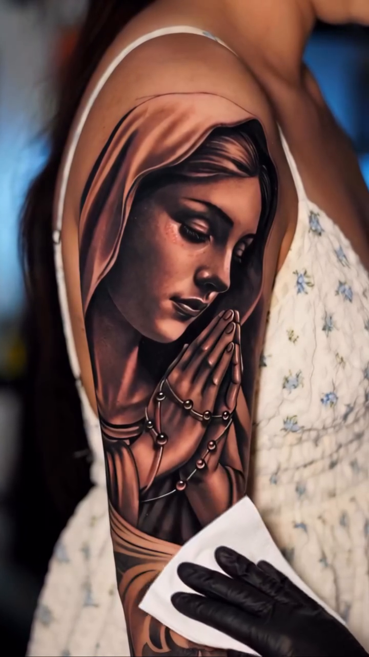 Tattoo by @temperism1 — realism, black_and_grey