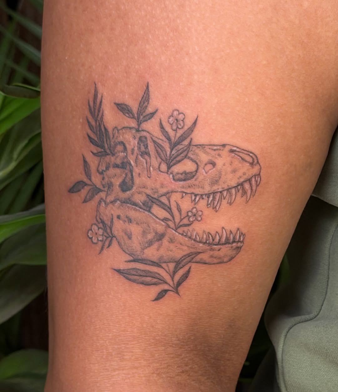 Tattoo by @carmensdarkgallery — realism, black_and_grey