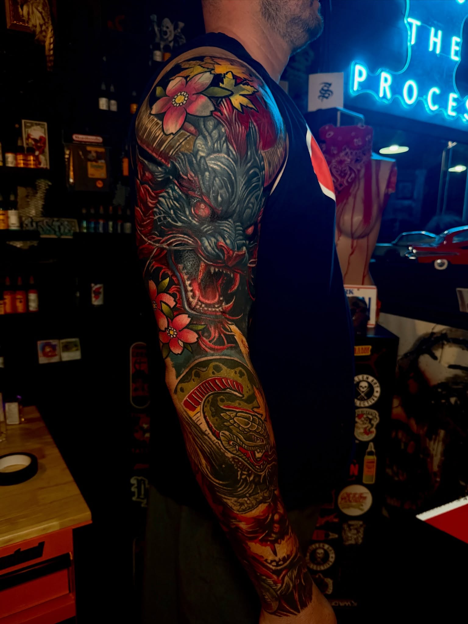 Tattoo by @scottyptattoos — japanese_irezumi