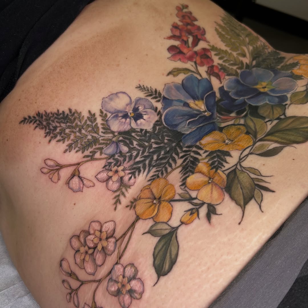Tattoo by @wolveratattoo — realism, watercolor