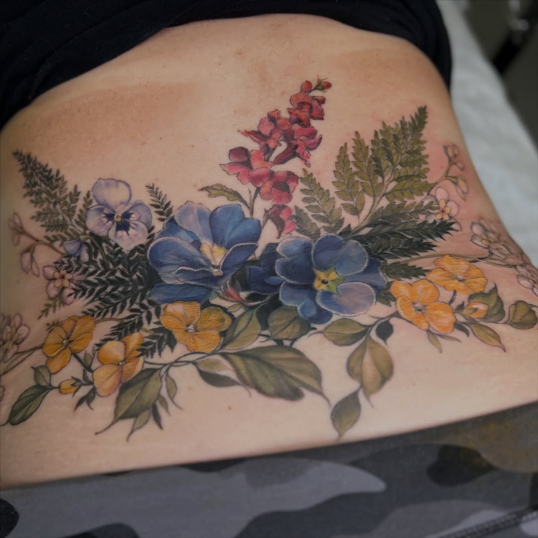 Tattoo by @wolveratattoo — realism, watercolor