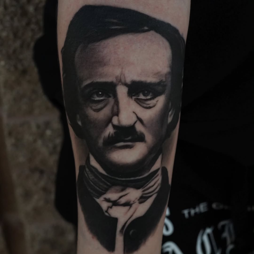 Tattoo by @dredd_tattoos — realism, black_and_grey