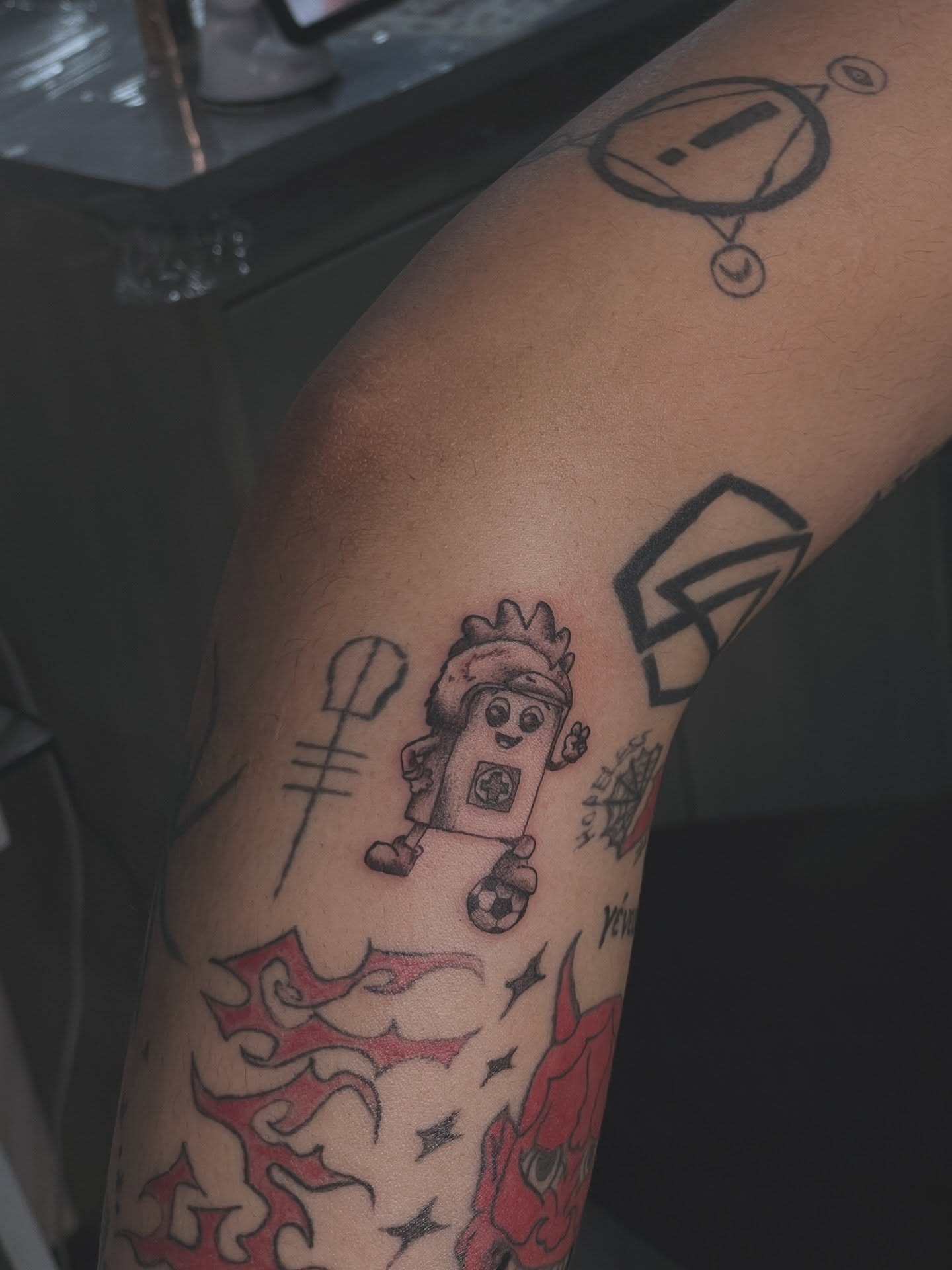 Tattoo by @terrordimensional — american_traditional