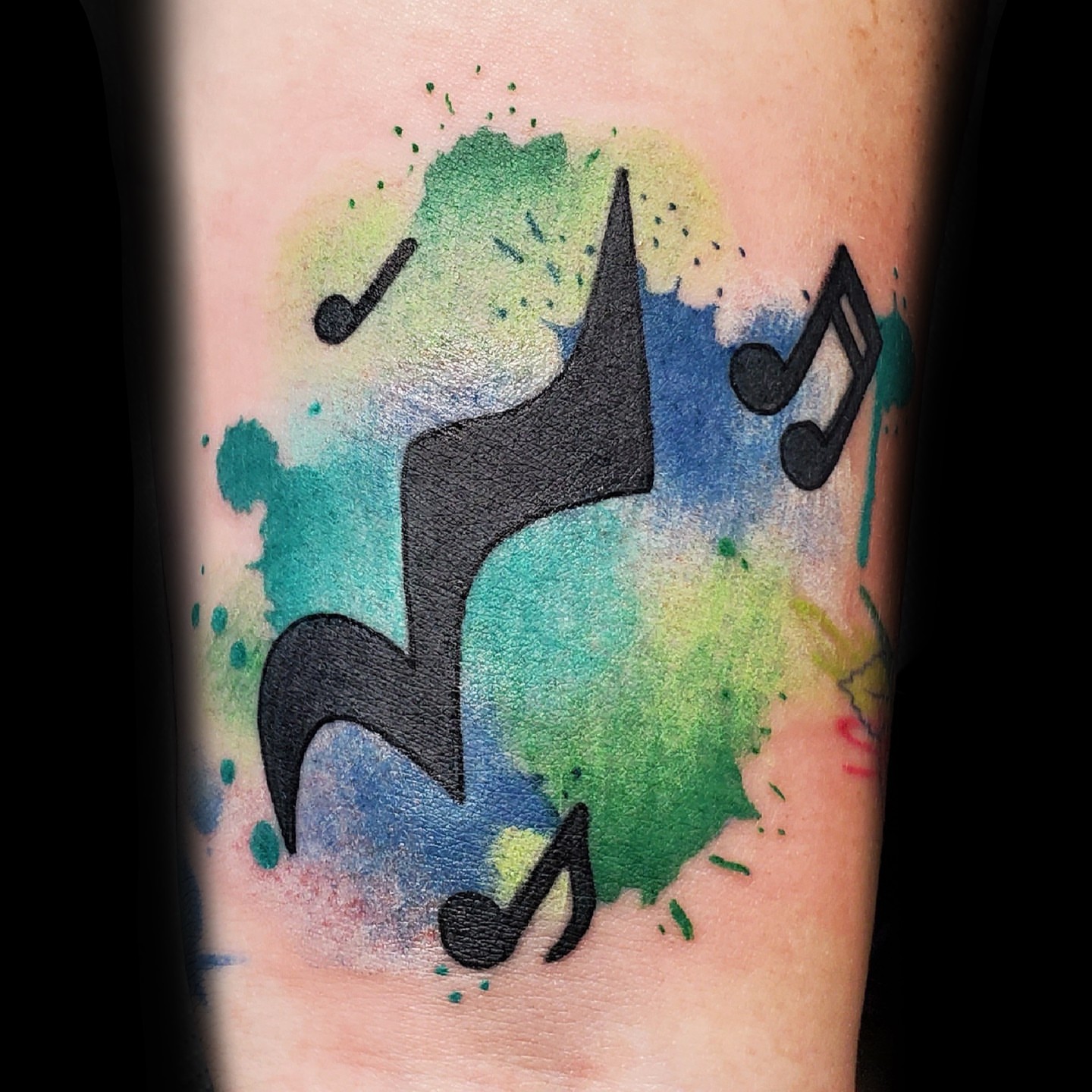 Tattoo by @bree_annatattoos — watercolor