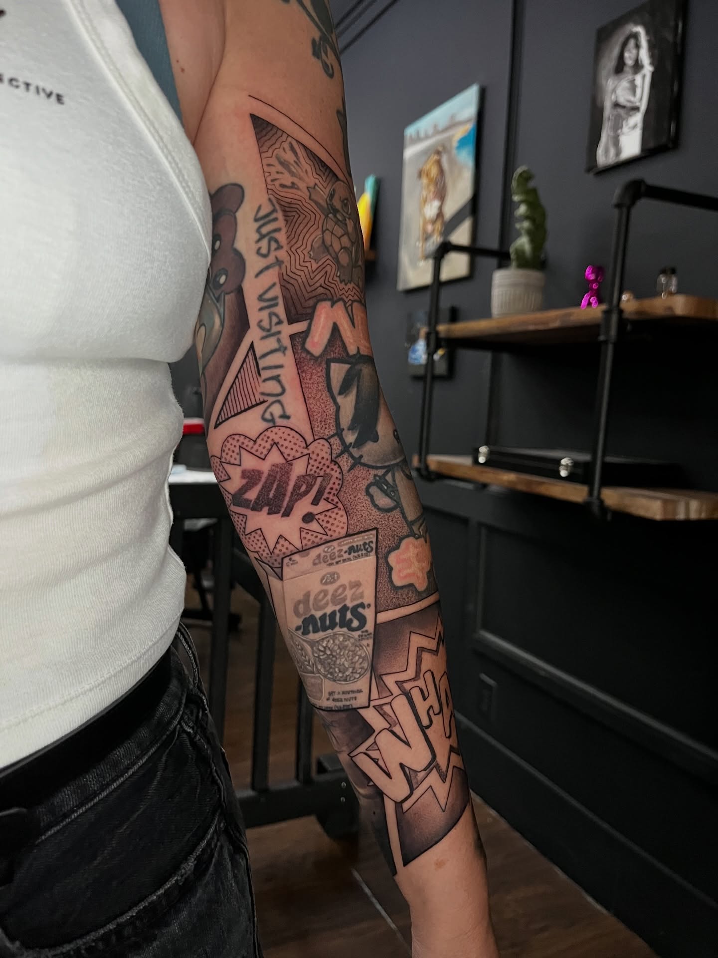 Tattoo by @kelvin_joet — dotwork, illustrative