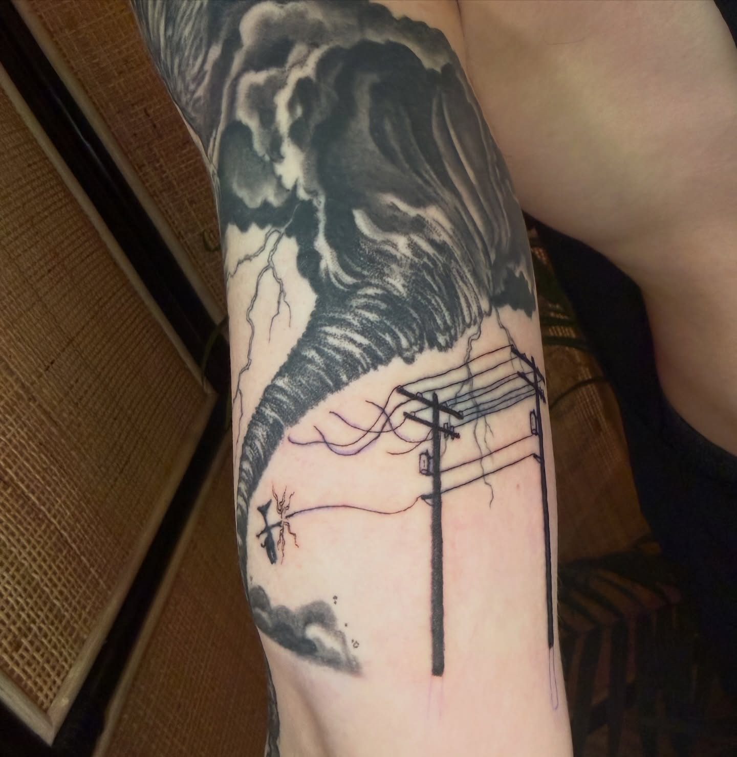 Tattoo by @thepinklady.tattoos — black_and_grey