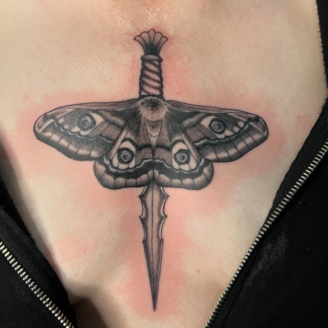 Tattoo by @tattoosbyliya — black_and_grey, realism