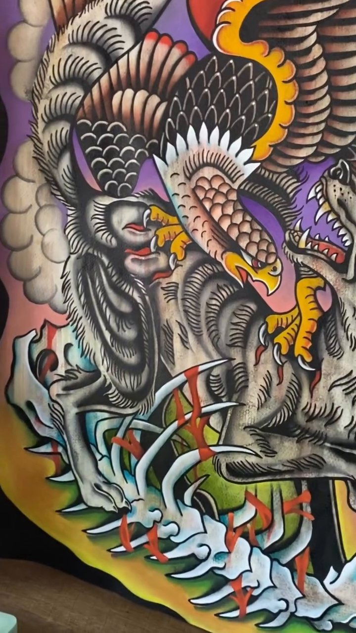 Tattoo by @katie_tatts — japanese_irezumi, neo_traditional