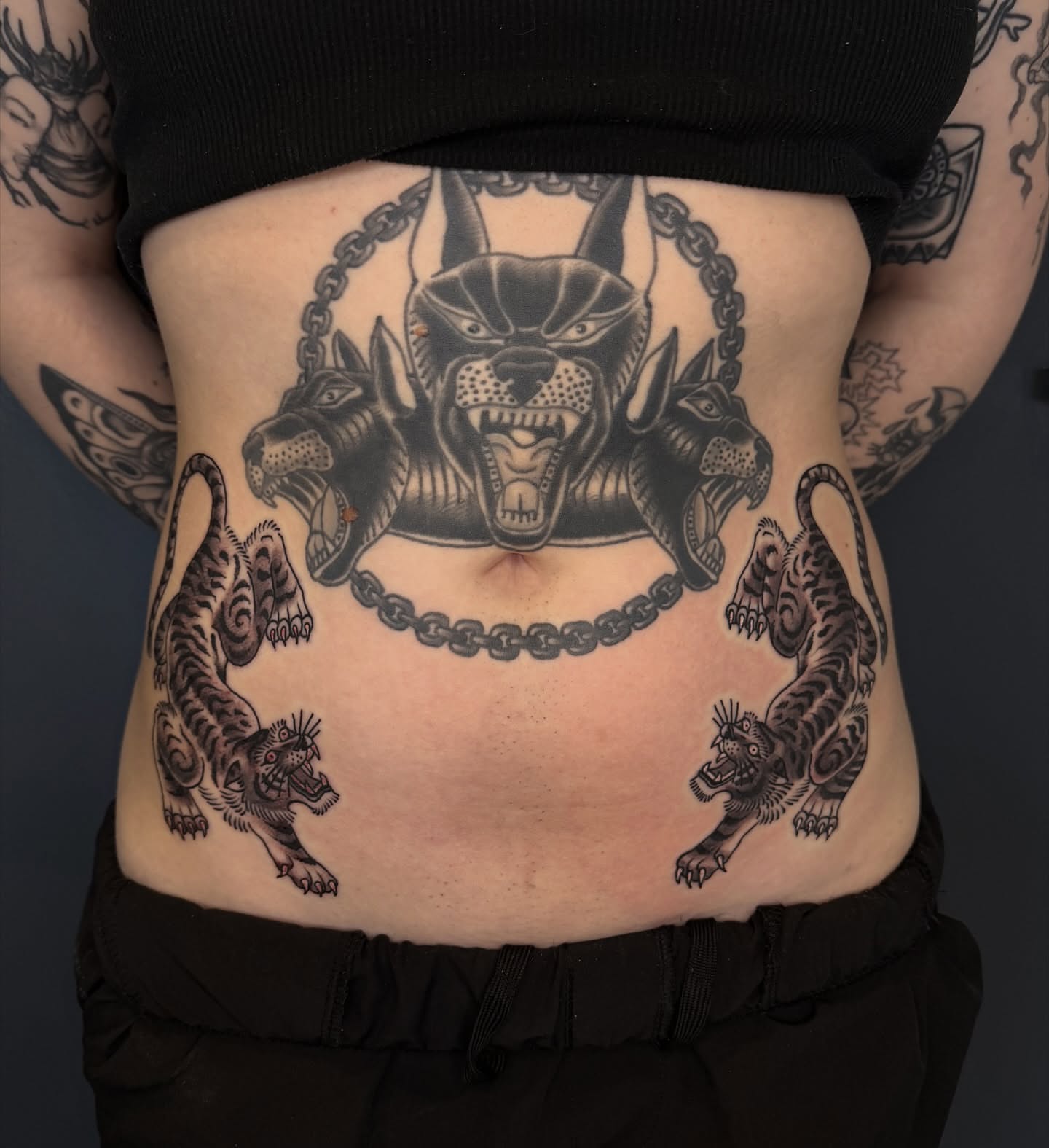Tattoo by @zimovan — american_traditional, black_and_grey