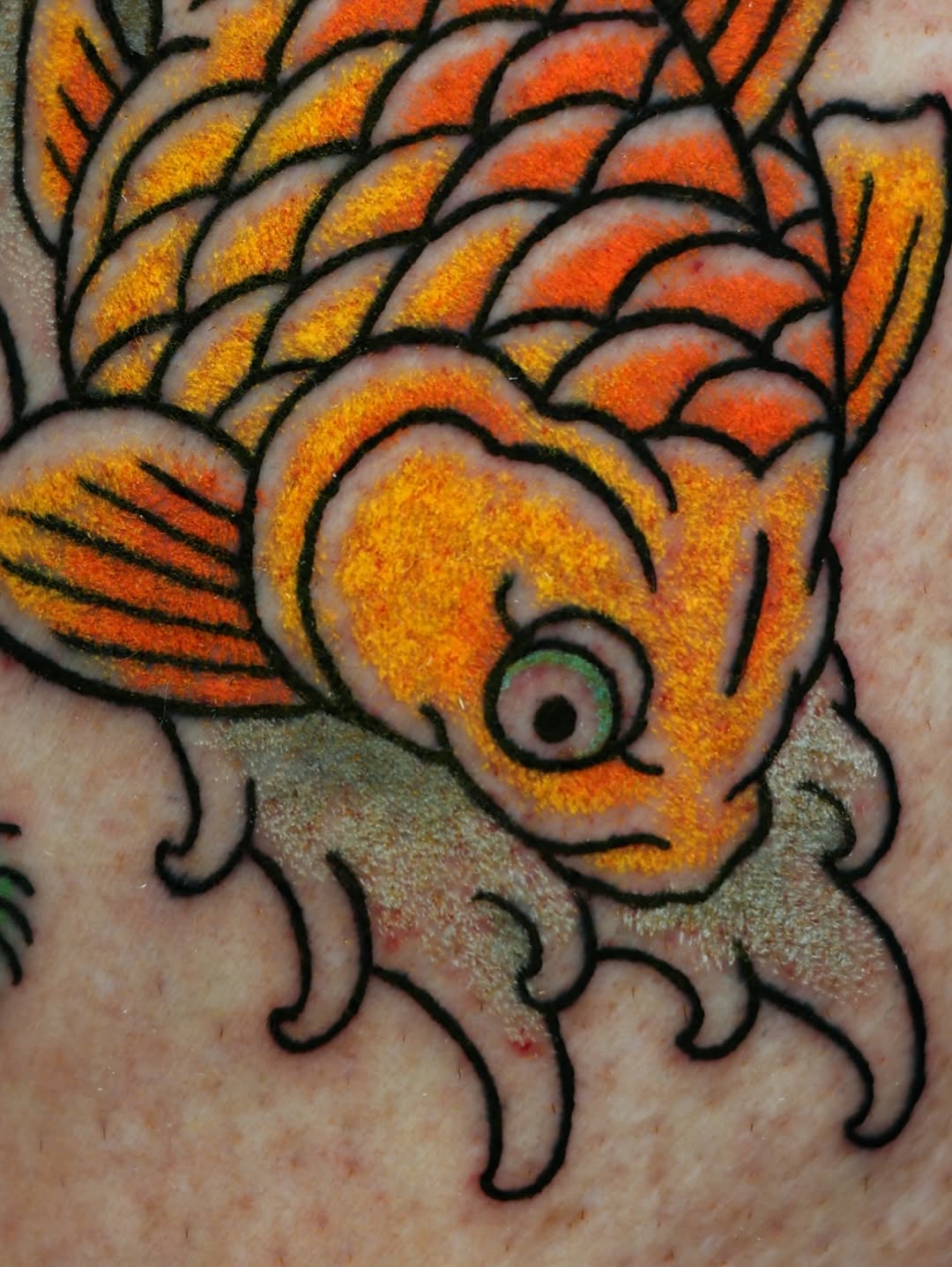 Tattoo by @jpg_tattoo — japanese_irezumi, american_traditional