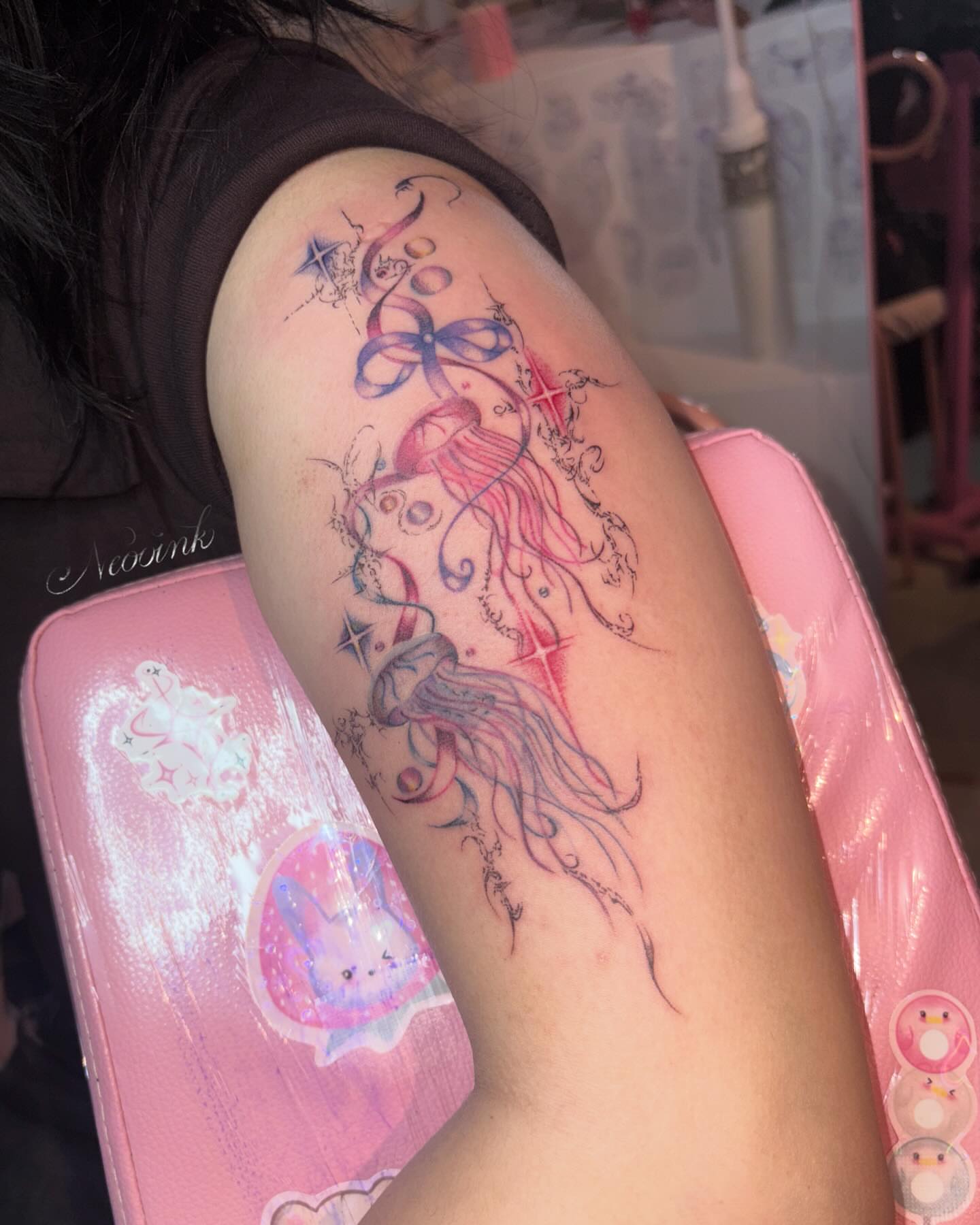 Tattoo by @neooink — new_school, illustrative