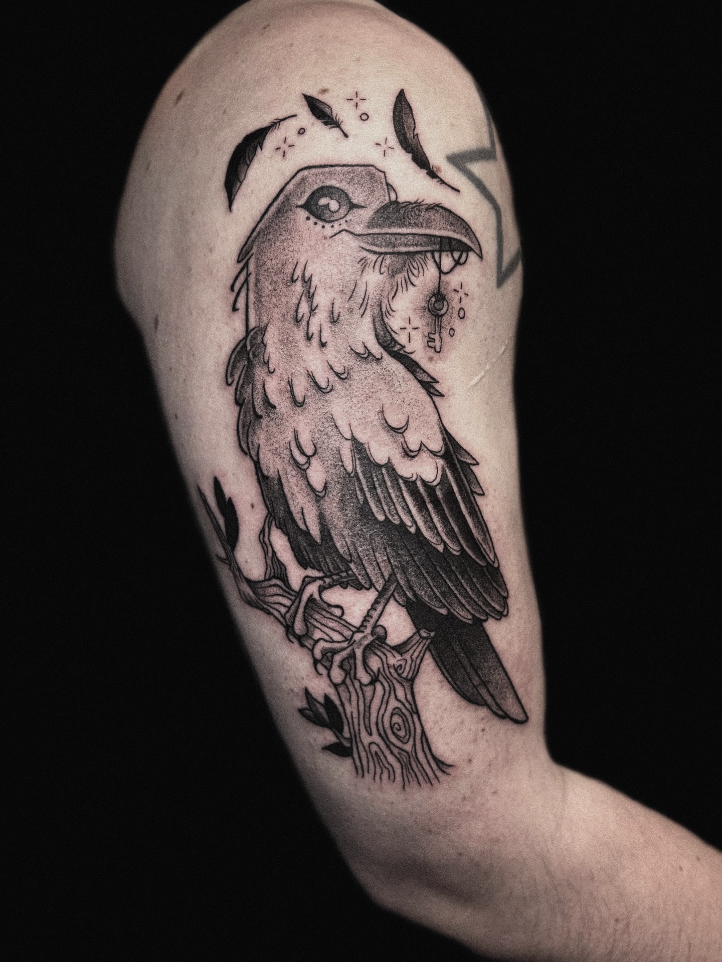 Tattoo by @collectitats โ black_and_grey