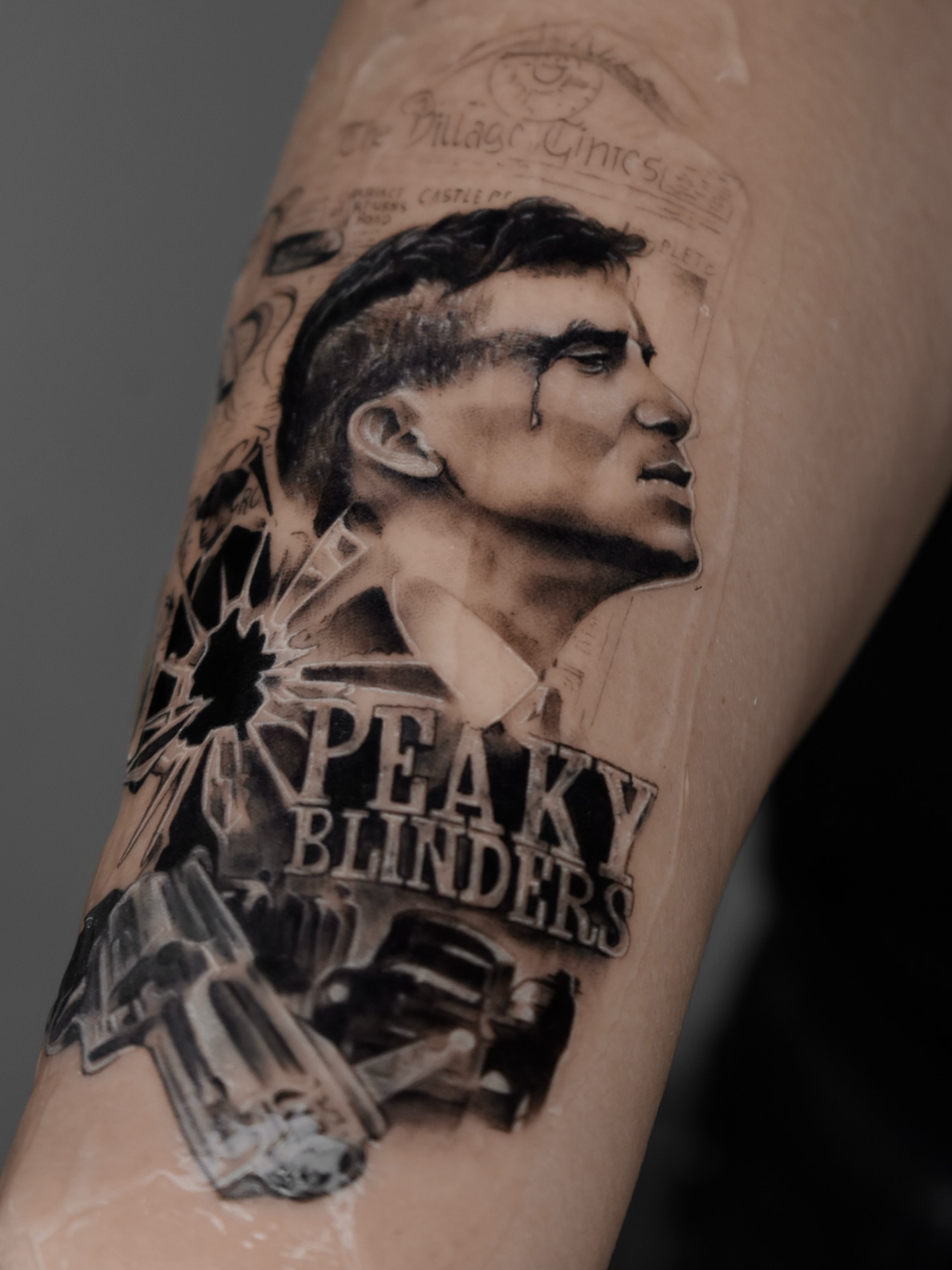 Tattoo by @biyanova_microrealism_tattoo — black_and_grey, realism