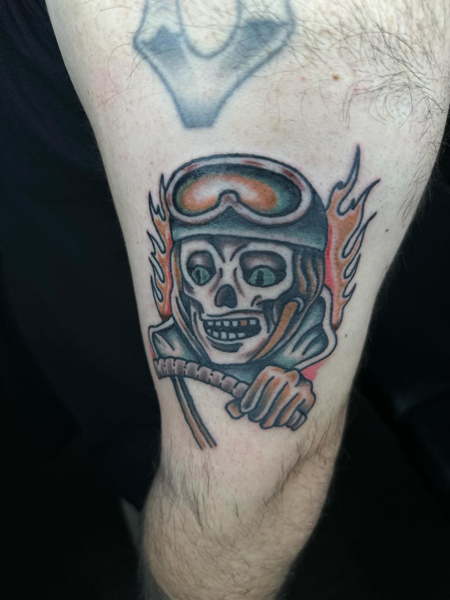 Tattoo by @galena.tattooer — american_traditional, dotwork