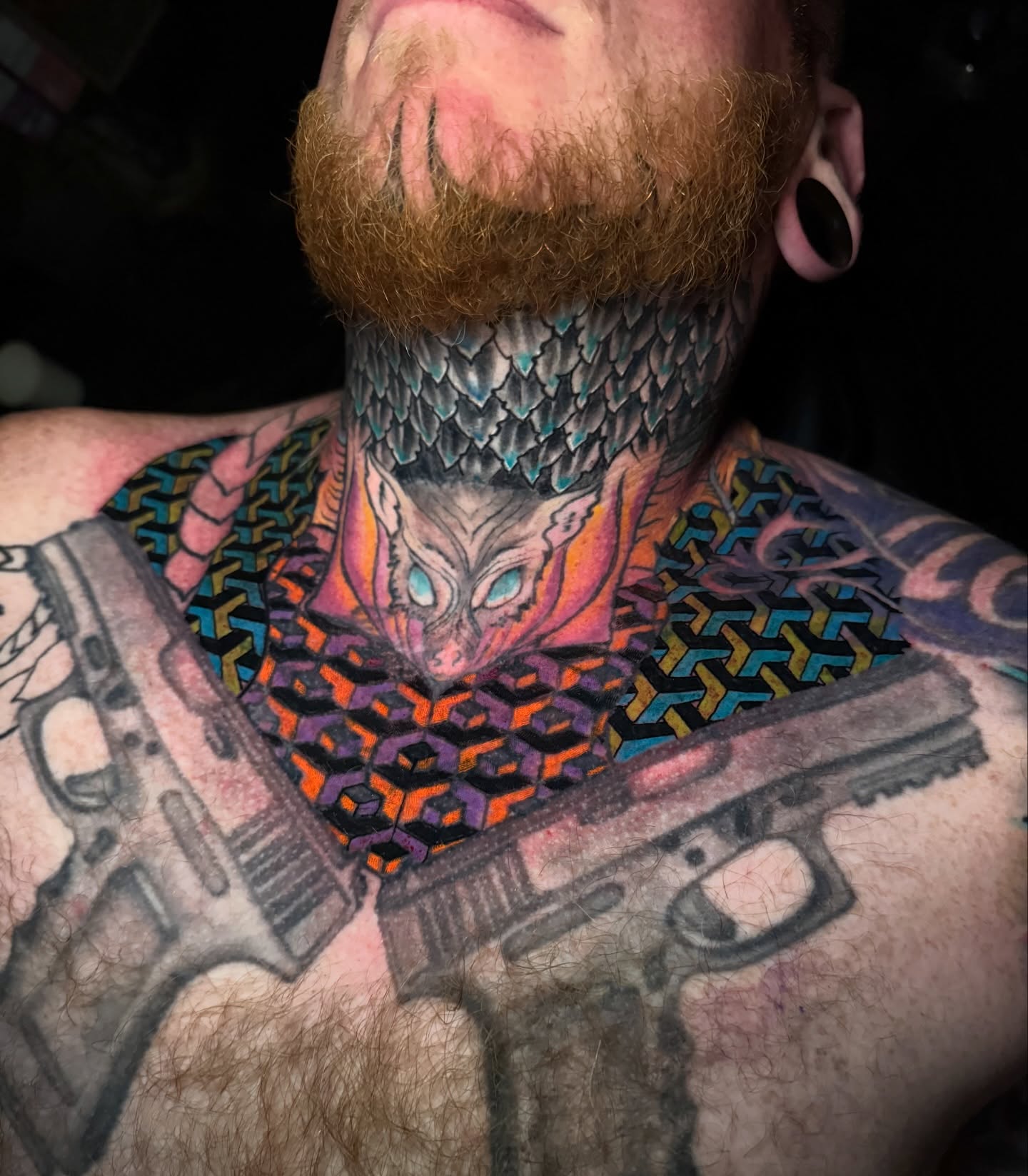 Tattoo by @garrett.morrell — geometric