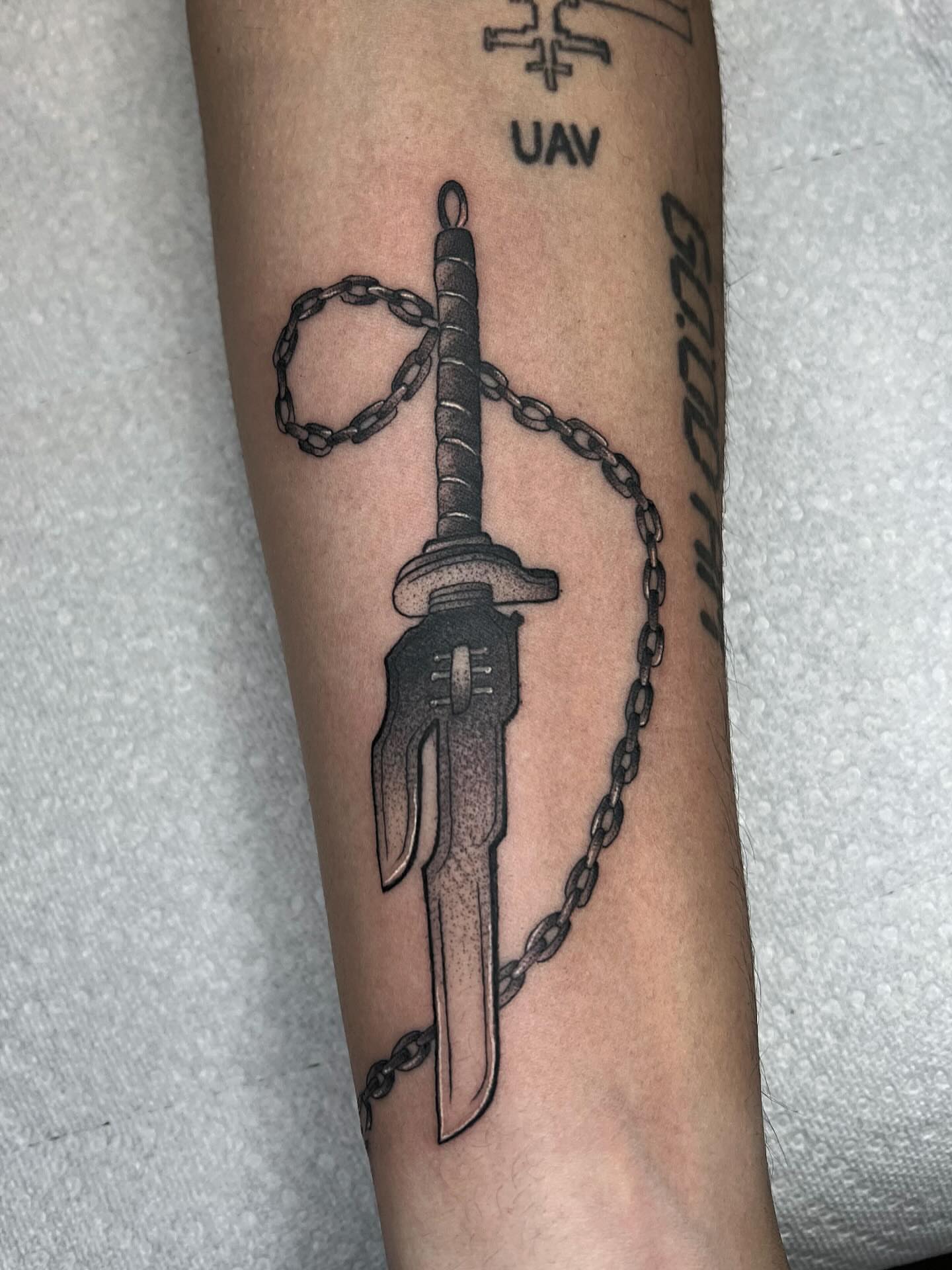 Tattoo by @officialdrayaartink — black_and_grey