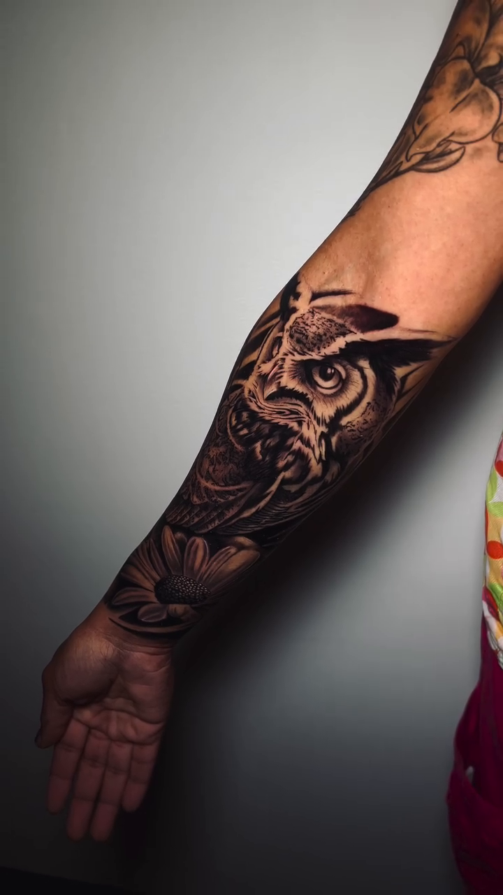 Tattoo by @mrcurlytattoo — realism, black_and_grey