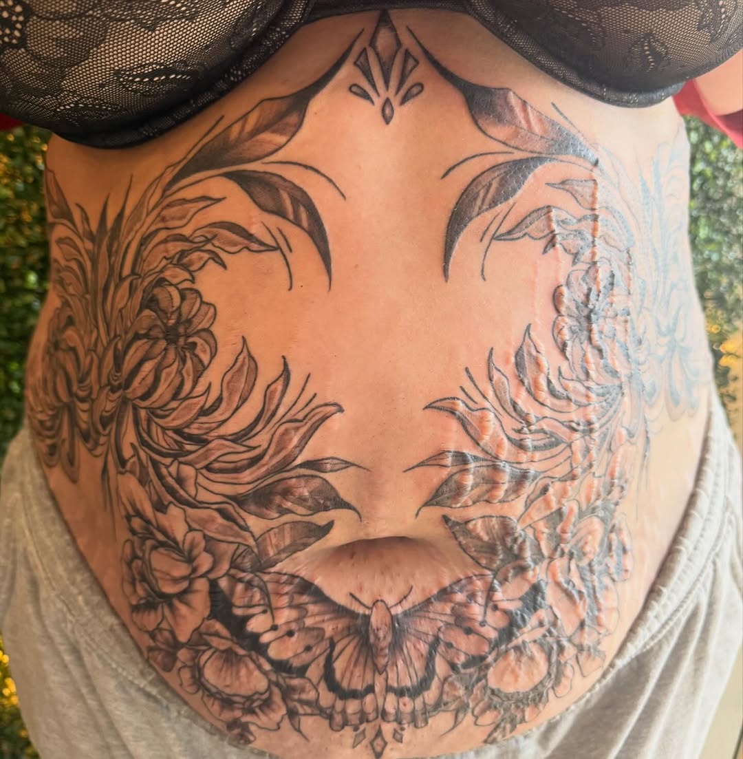 Tattoo by @larry._.tattoos — black_and_grey, realism