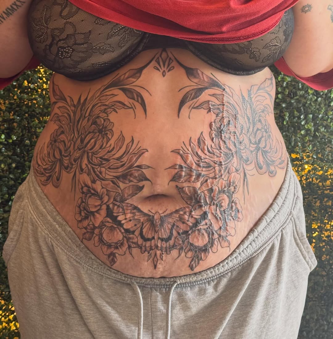 Tattoo by @larry._.tattoos — black_and_grey, realism