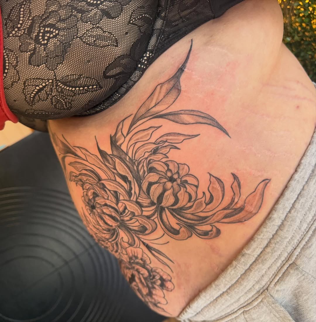 Tattoo by @larry._.tattoos — black_and_grey, realism