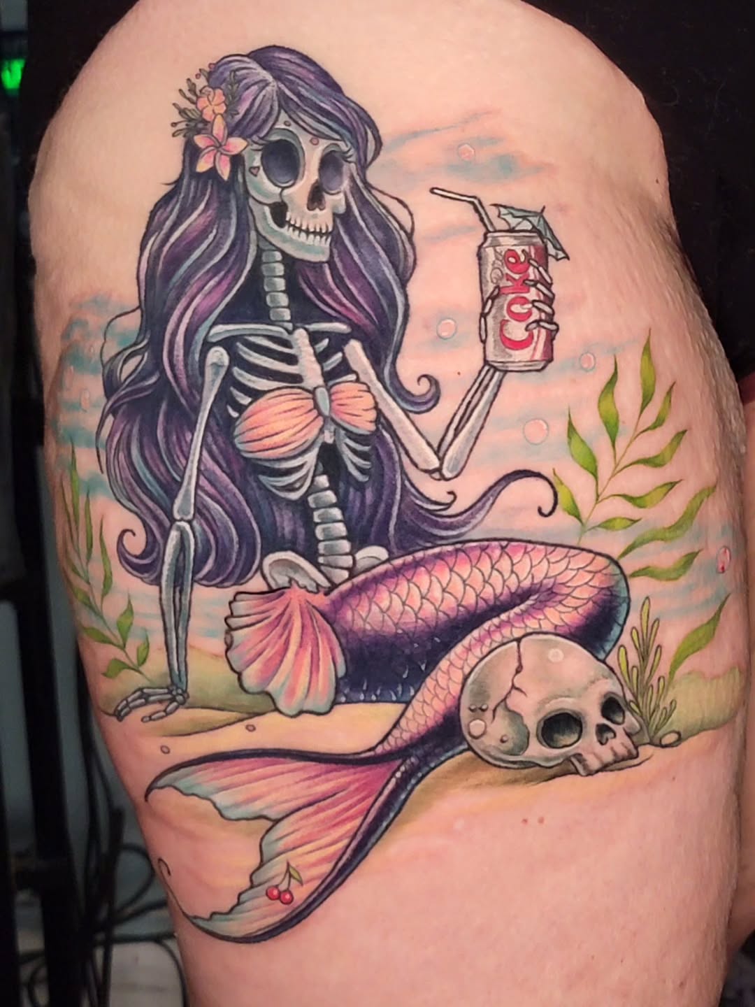 Tattoo by @sharptattoos — new_school, realism