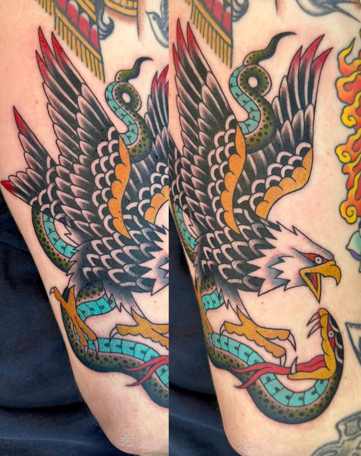 Tattoo by @celeste.tattoos — american_traditional