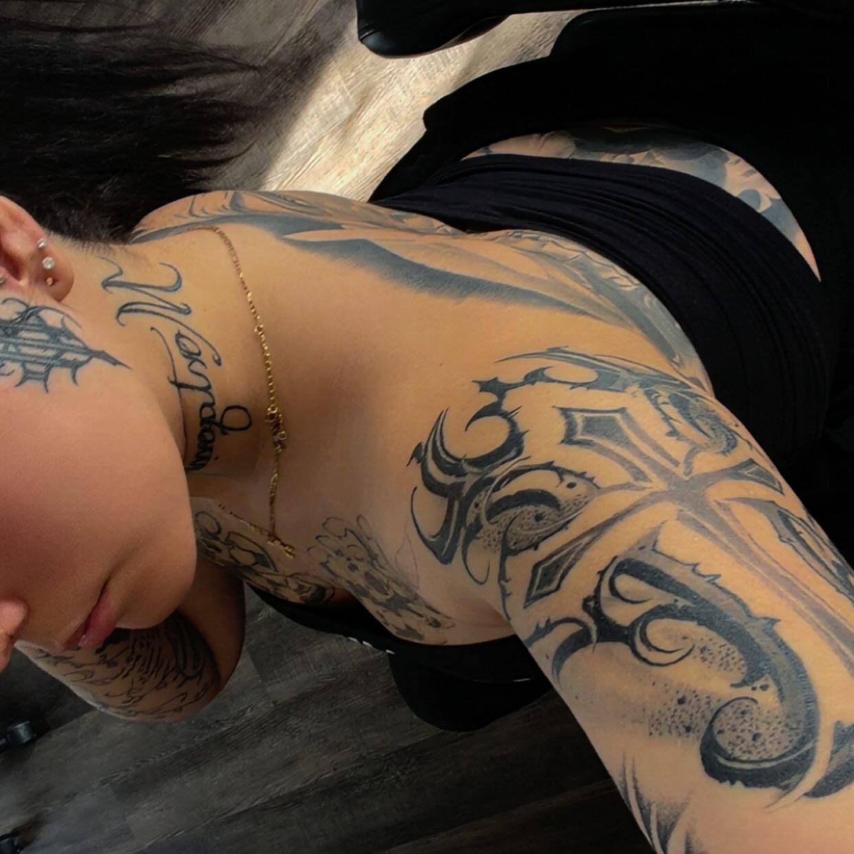 Tattoo by @angelbabyj.tattoos — tribal