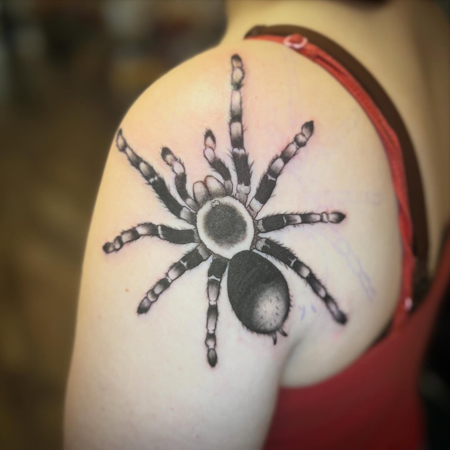 Tattoo by @tattoo.by.q — black_and_grey