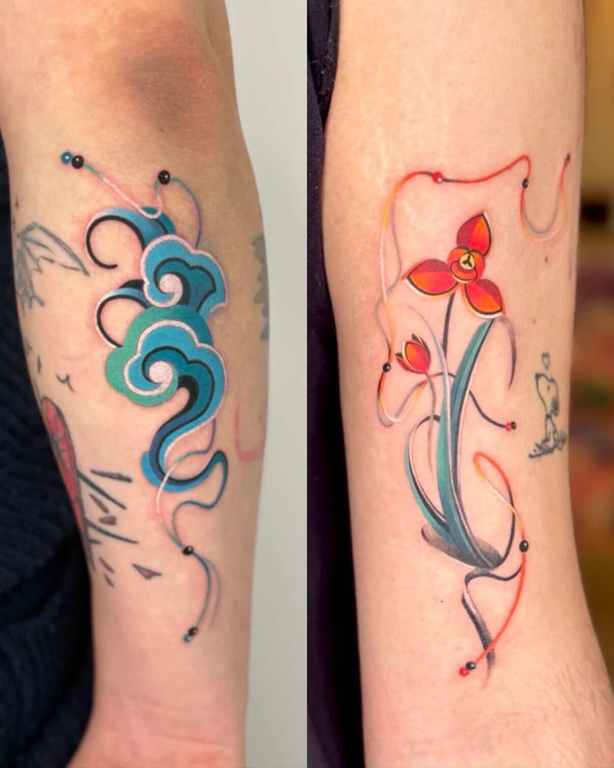 Tattoo by @sunvysideup — new_school, watercolor