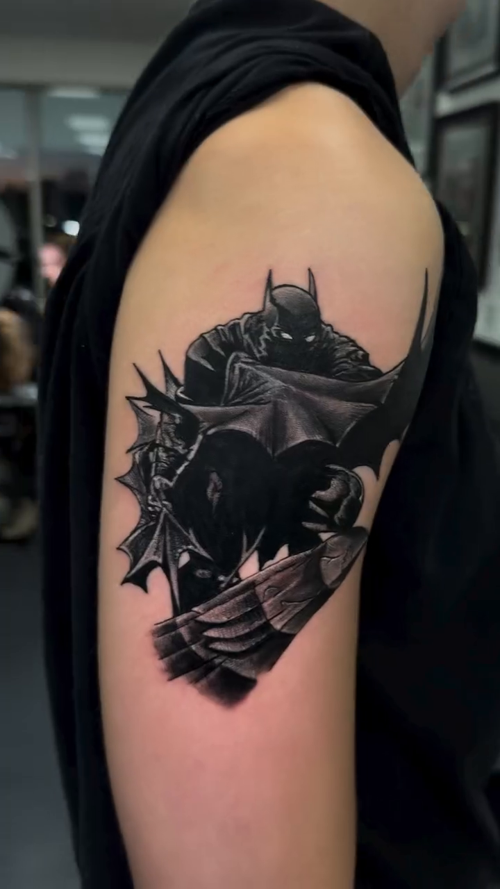 Tattoo by @joecollegetattoo — realism, black_and_grey