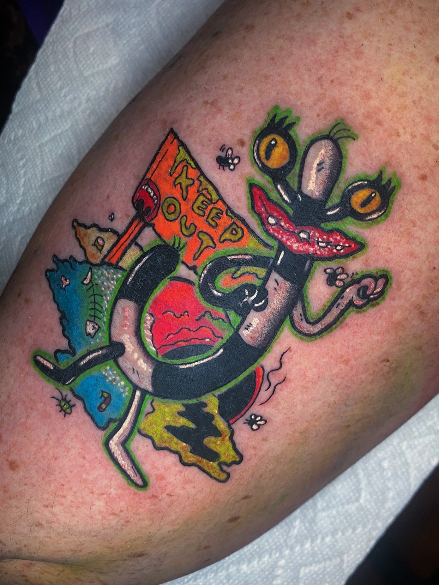 Tattoo by @rotten_randi_tattoo — american_traditional