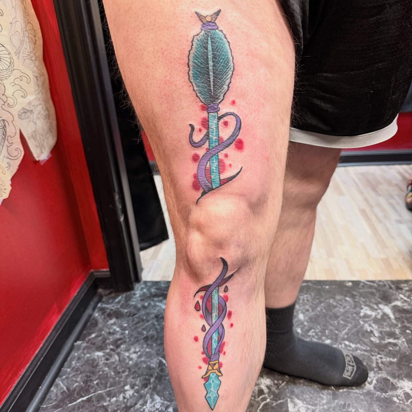 Tattoo by @taintidtats — neo_traditional, dotwork