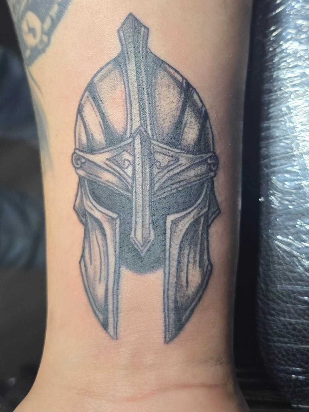 Tattoo by @klaatutattoo — black_and_grey