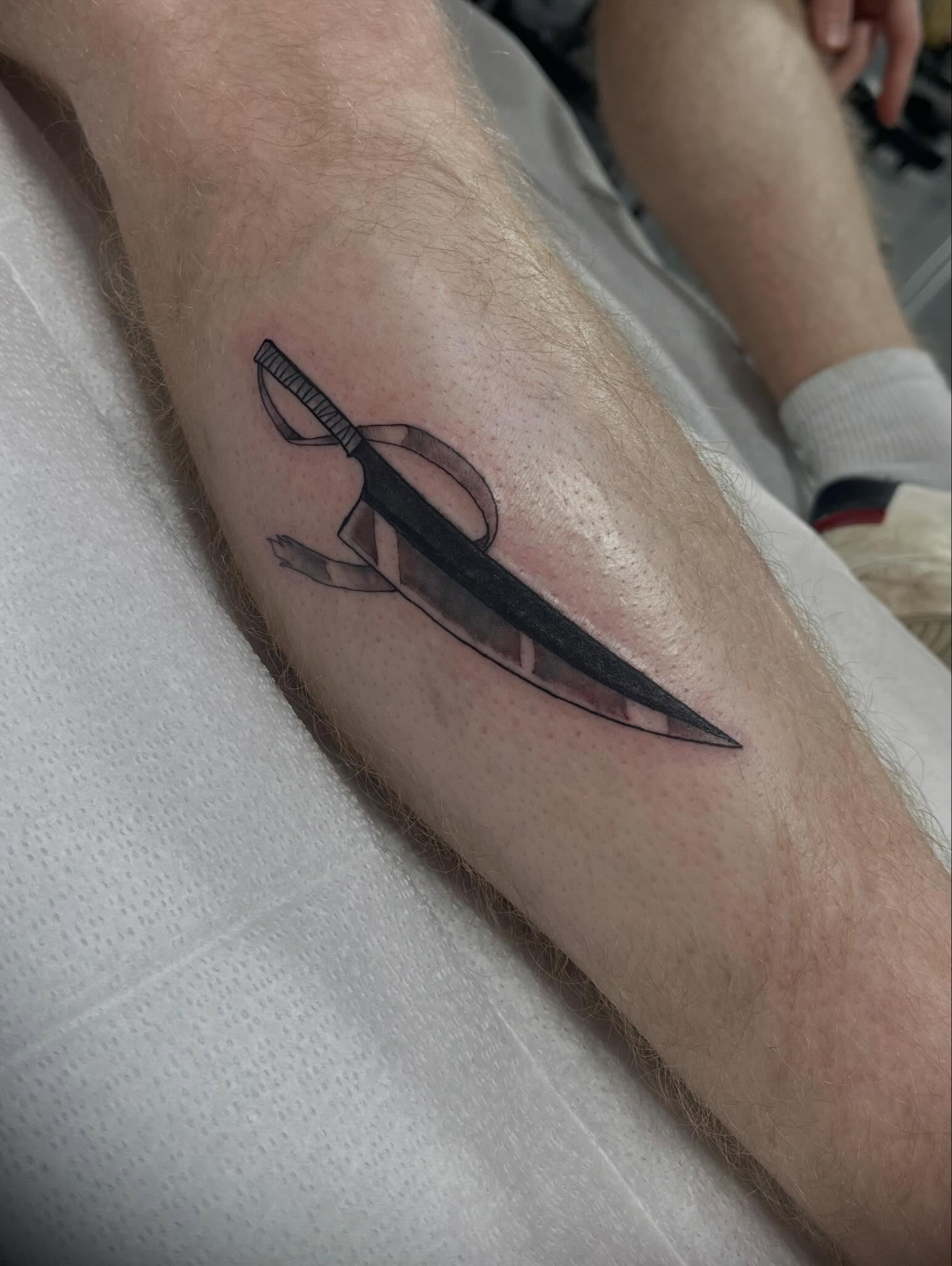 Tattoo by @jonathanharts_ — black_and_grey