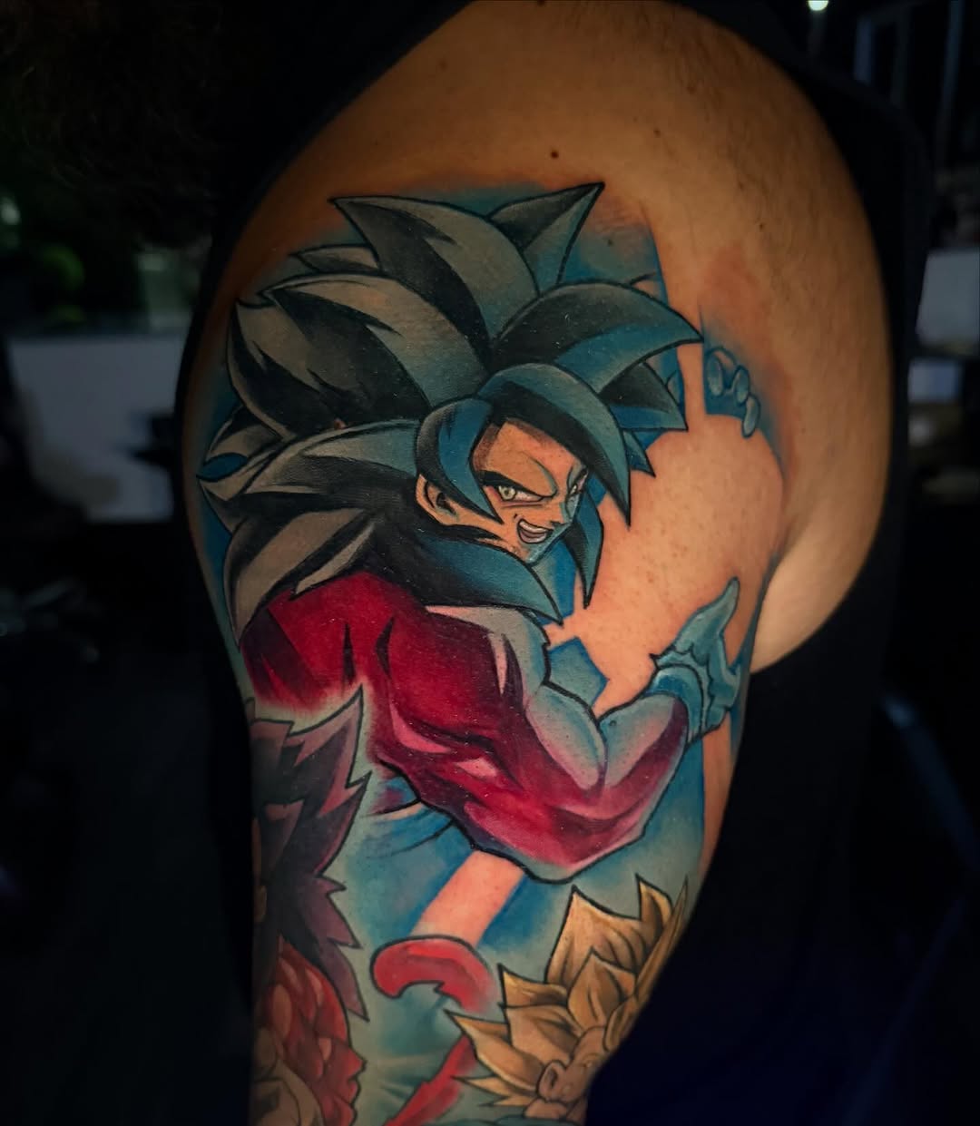 Tattoo by @emi_inks — anime